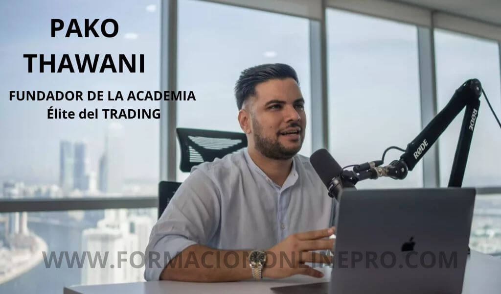 Pako thawani, fundador de la academia élite del trading
