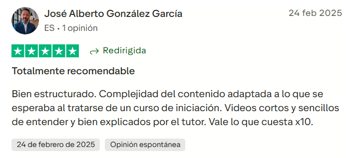 Testimonio real para la formación de Buildt Academy
