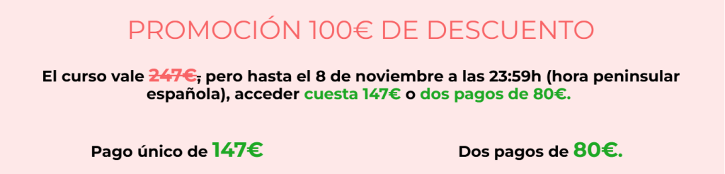 Precio del curso de Método Sano de Cocinando el cambio.